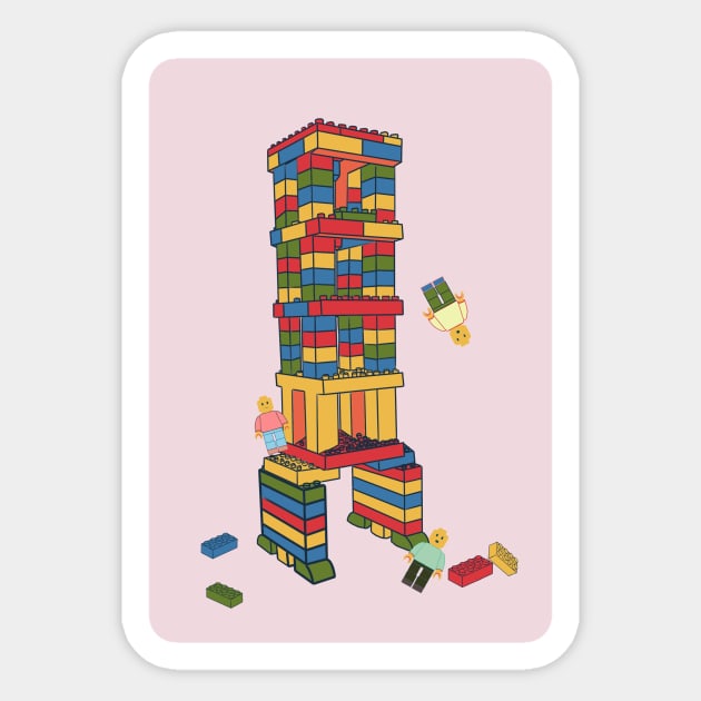 The Tower Sticker by BeautyInDestruction